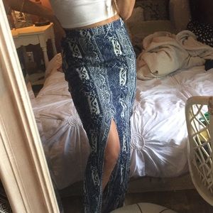 America eagle maxi skirt